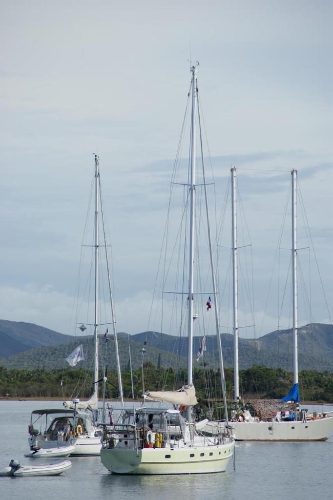 Three very different cruisers © John Martin